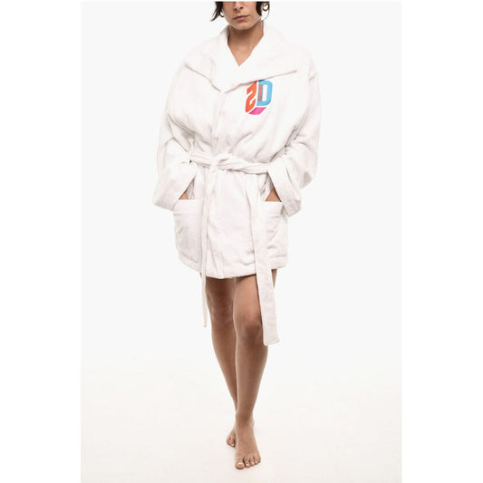 2 Pockets Terry Cotton Bathrobe
