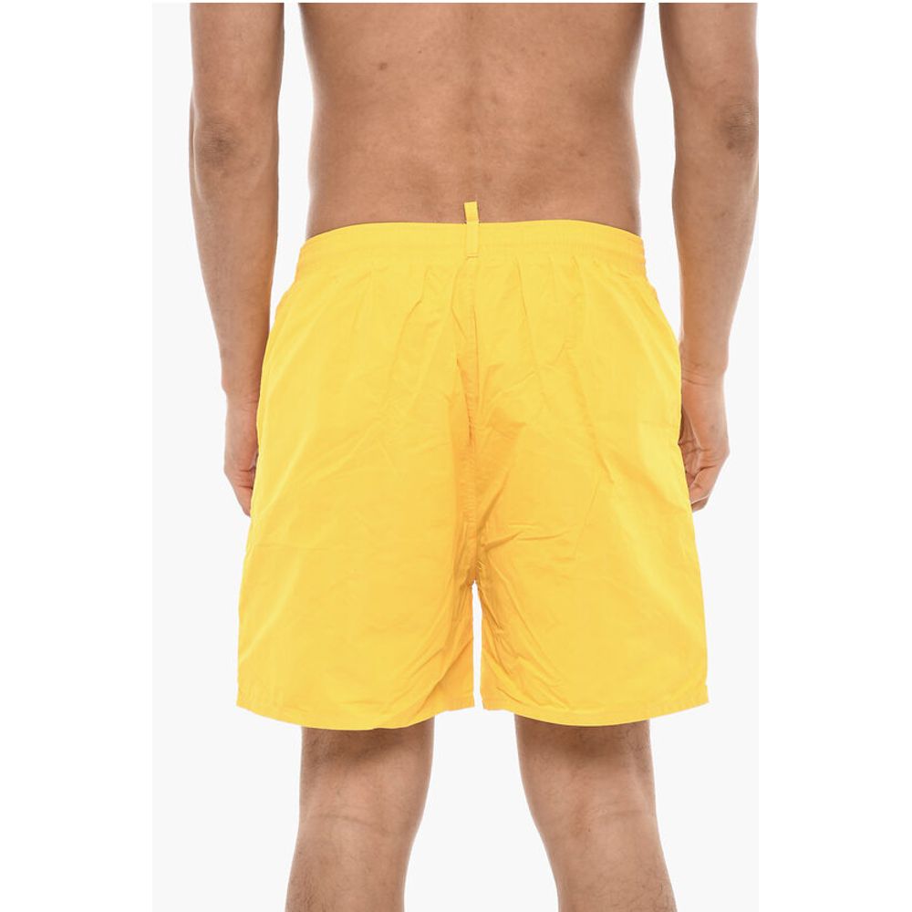 Swim Short with Contrasting Logo