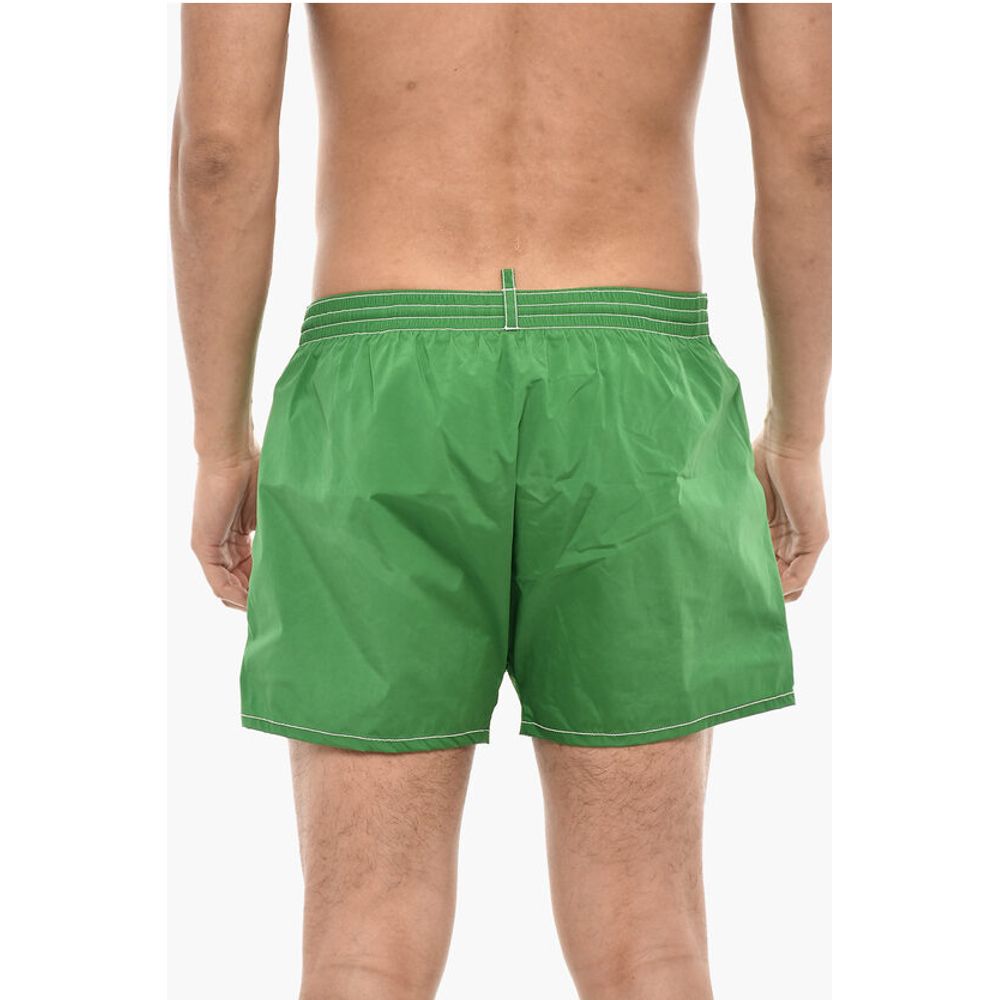 Swim Short with Multicolor Logo