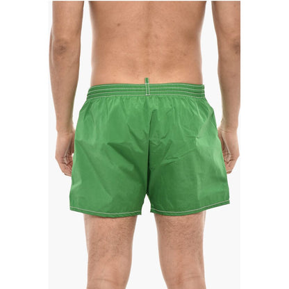 Swim Short with Multicolor Logo