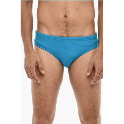Swim Brief with Contrasting Logo
