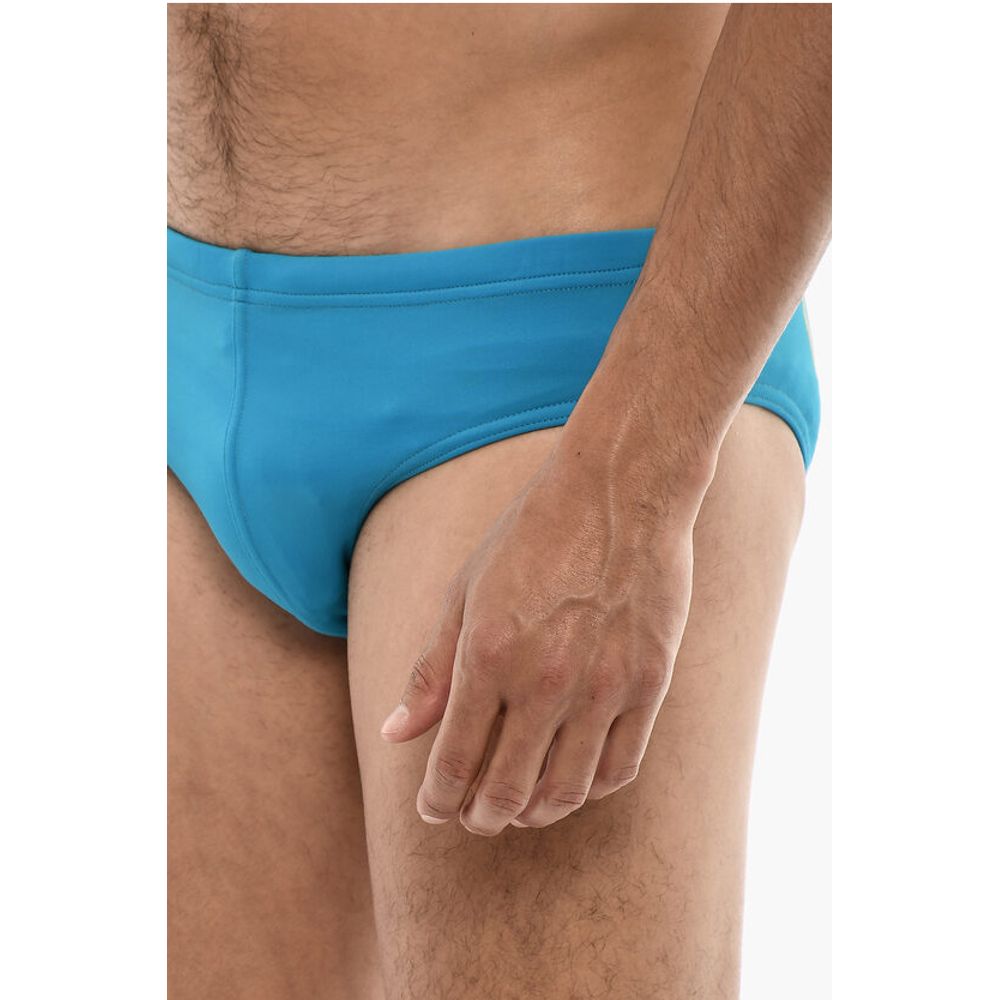 Swim Brief with Contrasting Logo