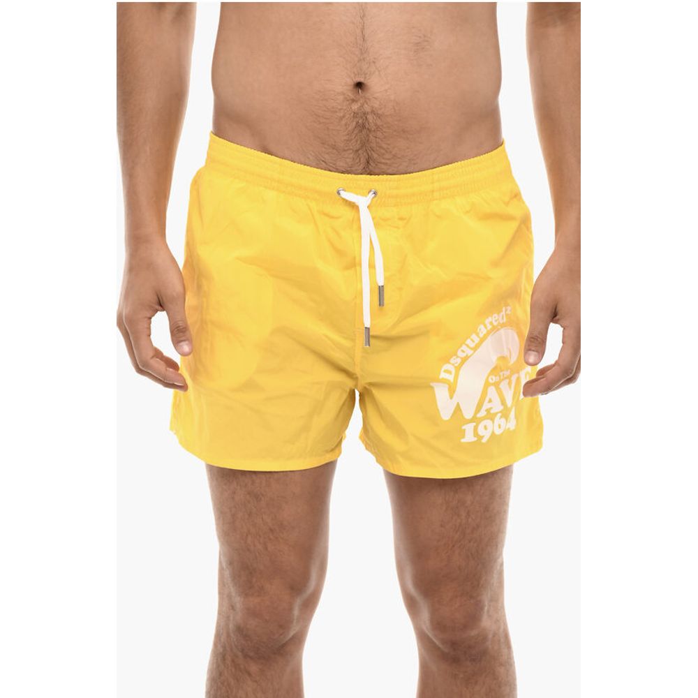 Swim Short with Printed Logo