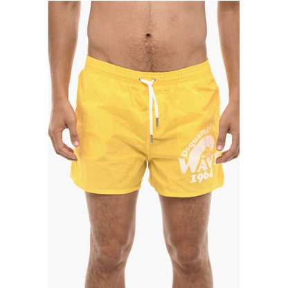 Swim Short with Printed Logo