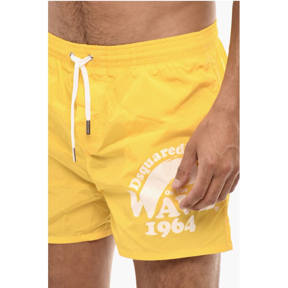 Swim Short with Printed Logo