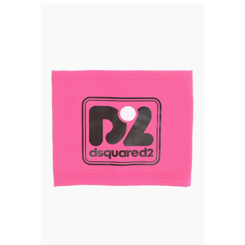 Solid Color Snood with Contrasting Logo