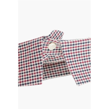 Checked Cotton Collar