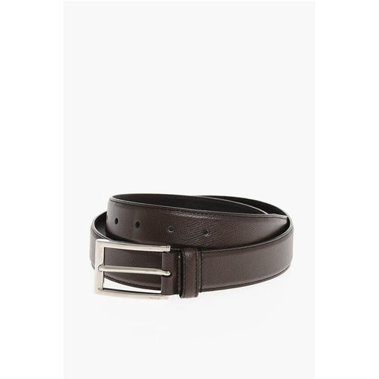 Saffiano Leather Belt