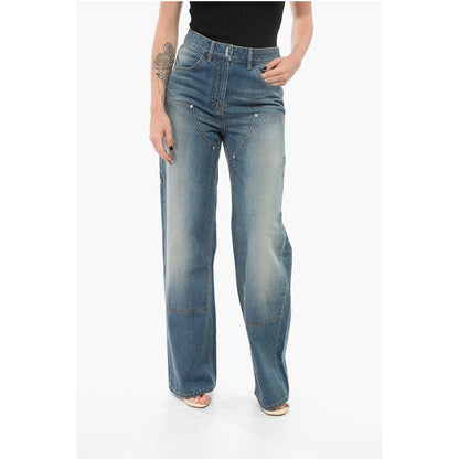 Straight Fit Delavè Cargo Denims 25cm