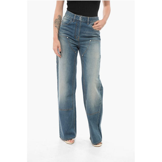 Straight Fit Delavè Cargo Denims 25cm