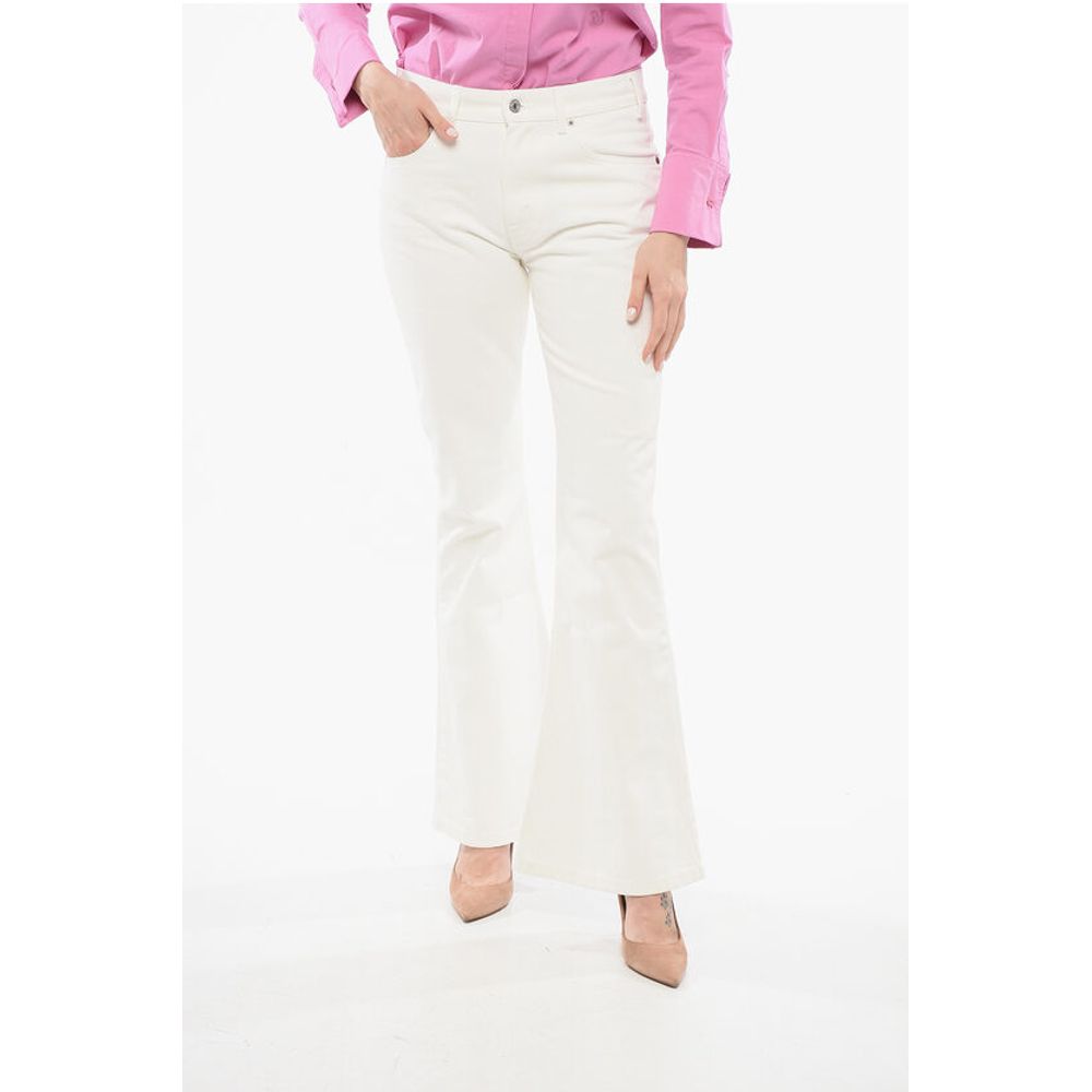 Cotton Bootcut Denims with Belt Loops 30cm