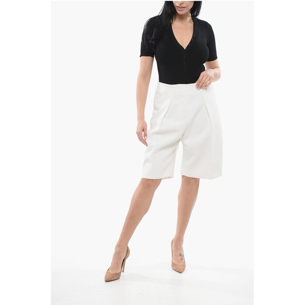 LES SCULPTURES High-waisted OVALO Shorts