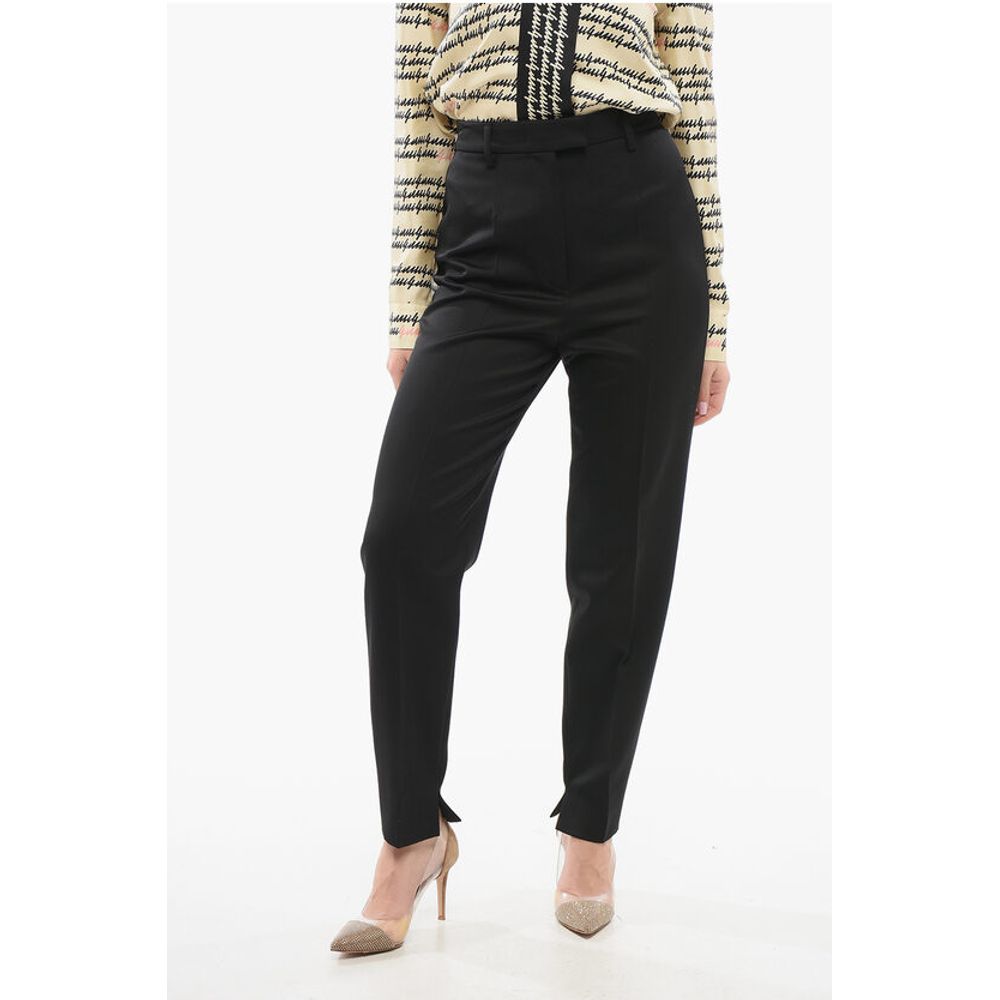 Wool Cropped Pants