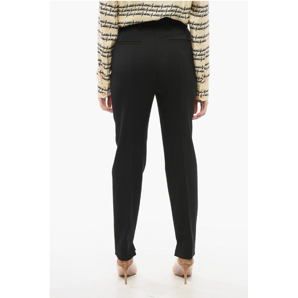 Wool Cropped Pants