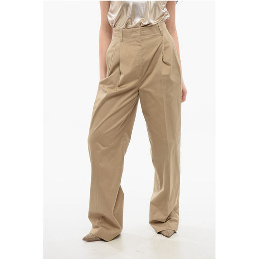 Pleated High-waisted Pants