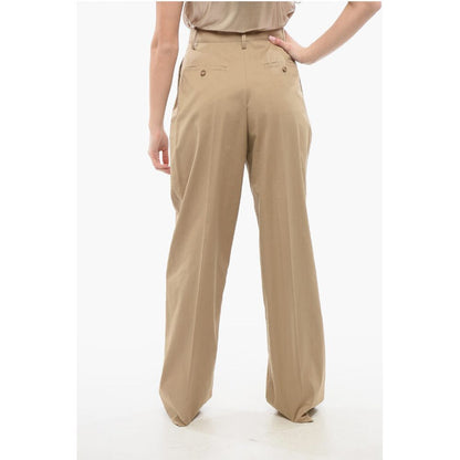 Pleated High-waisted Pants