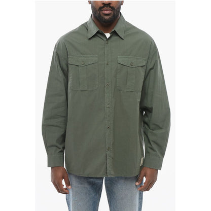 EMPORIO Popeline Cotton Saharan Shirt