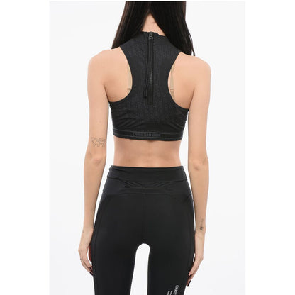 All-over Logoed Technical Fabric Sports Top