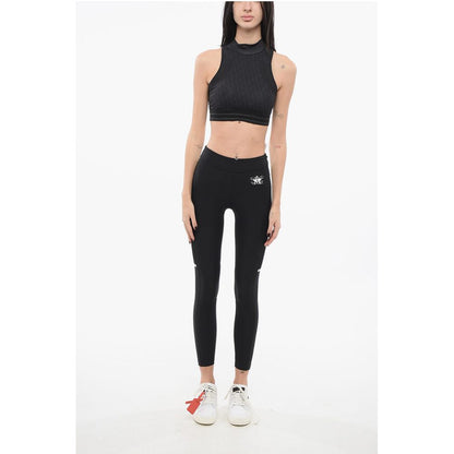 All-over Logoed Technical Fabric Sports Top