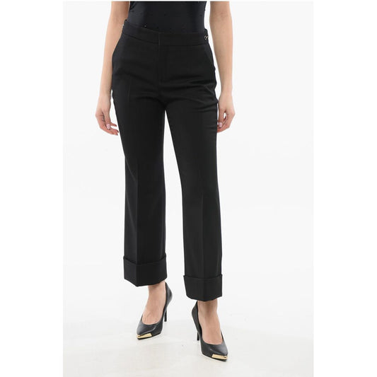 Wool Pants with Side Clamp