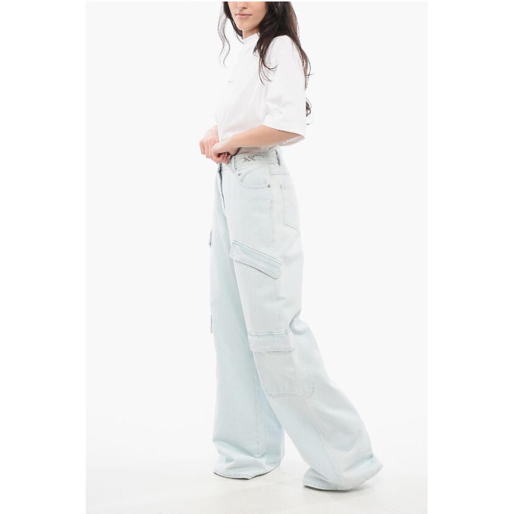 Medusa Cargo Denims with Light Wash