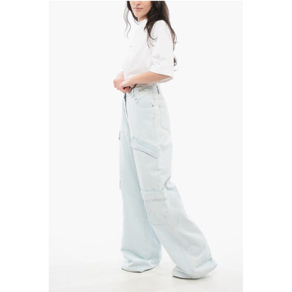 Medusa Cargo Denims with Light Wash