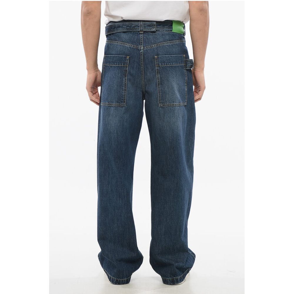Mid Washed Denims with Belt 26cm