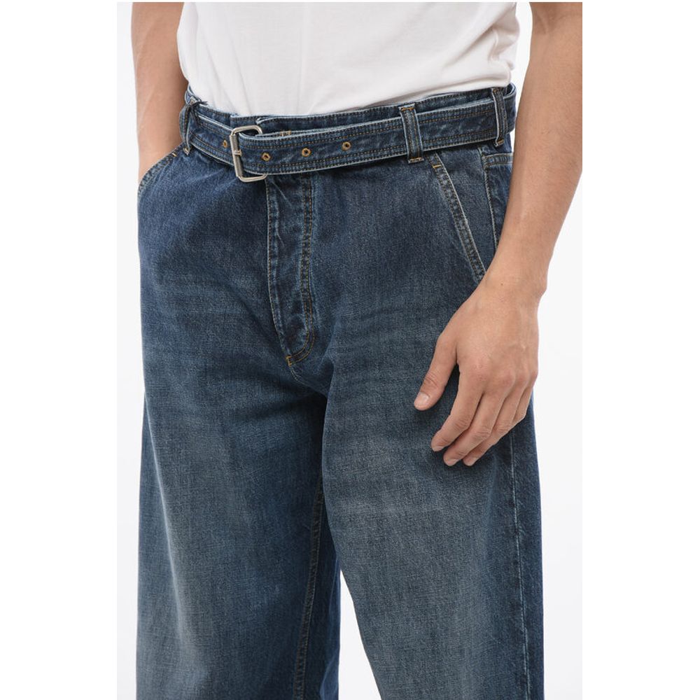Mid Washed Denims with Belt 26cm