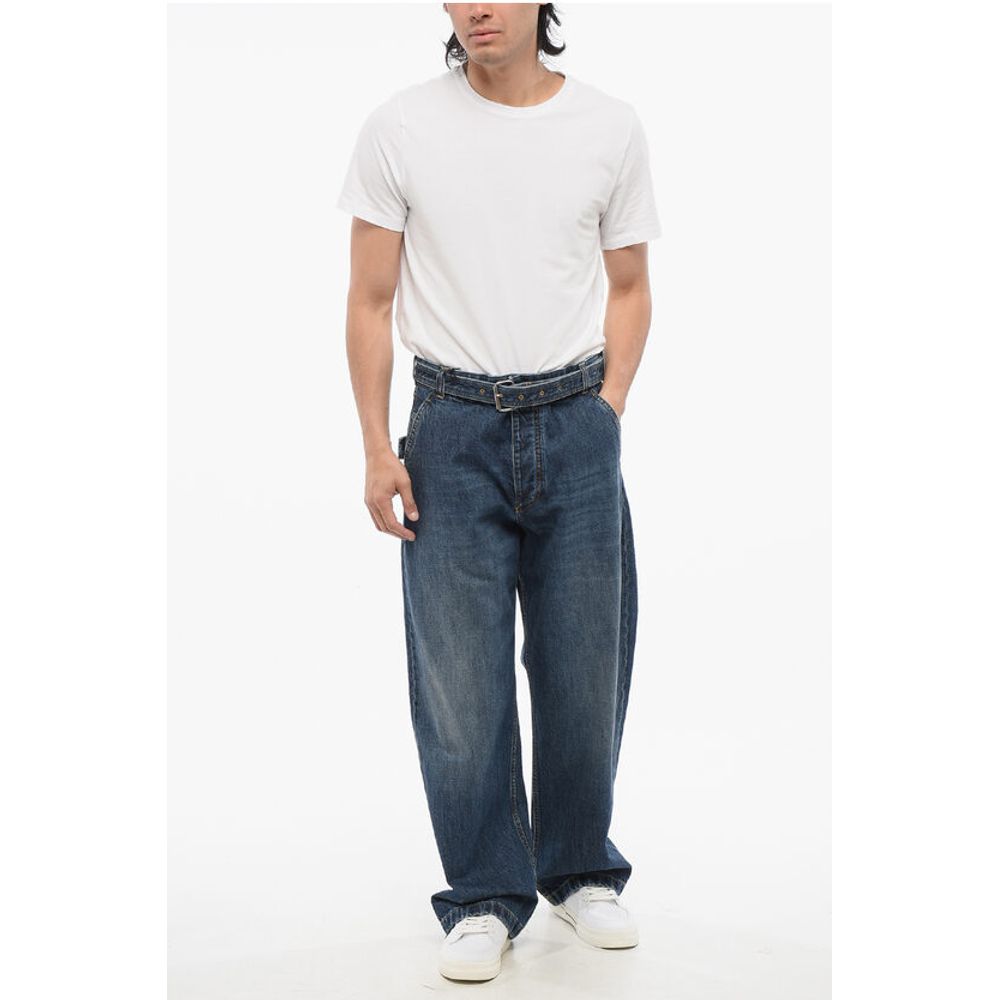 Mid Washed Denims with Belt 26cm