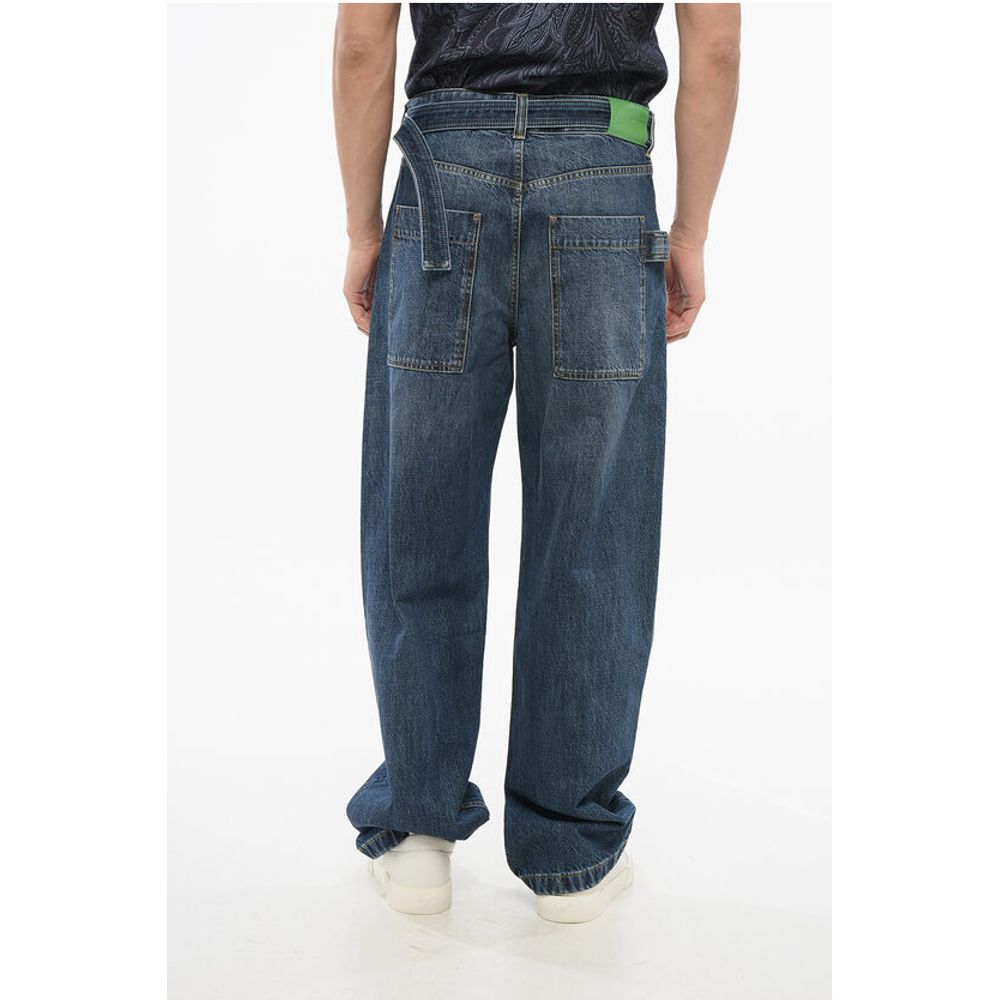 Mid Washed Denims with Belt 26cm