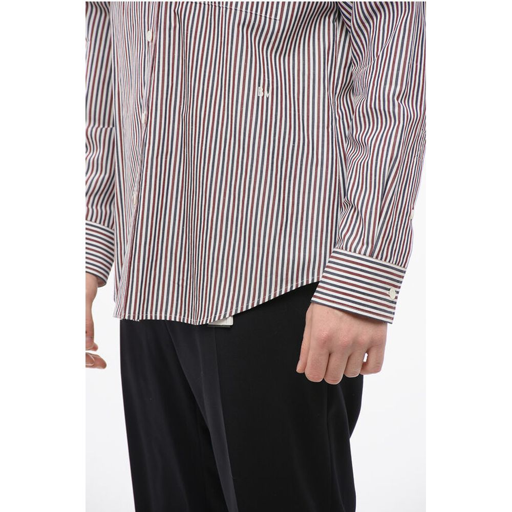 Awning Striped Cotton Shirt with Breast-pocket