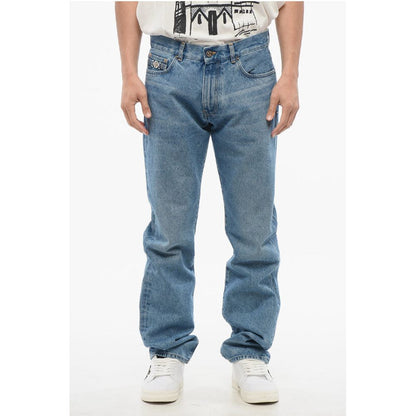 Mid Washed Slim Fit Denims 17cm