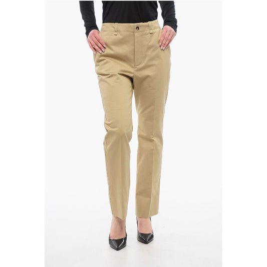 Straight Pants with Pleats