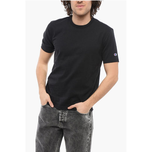 Solid Color Crew-neck T-Shirt