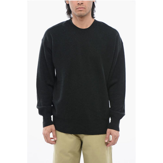 Wool Dropped-shoulder Sweater