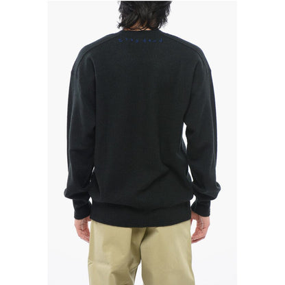 Wool Dropped-shoulder Sweater