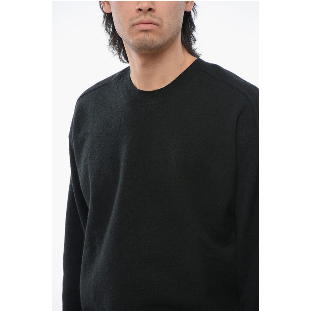 Wool Dropped-shoulder Sweater
