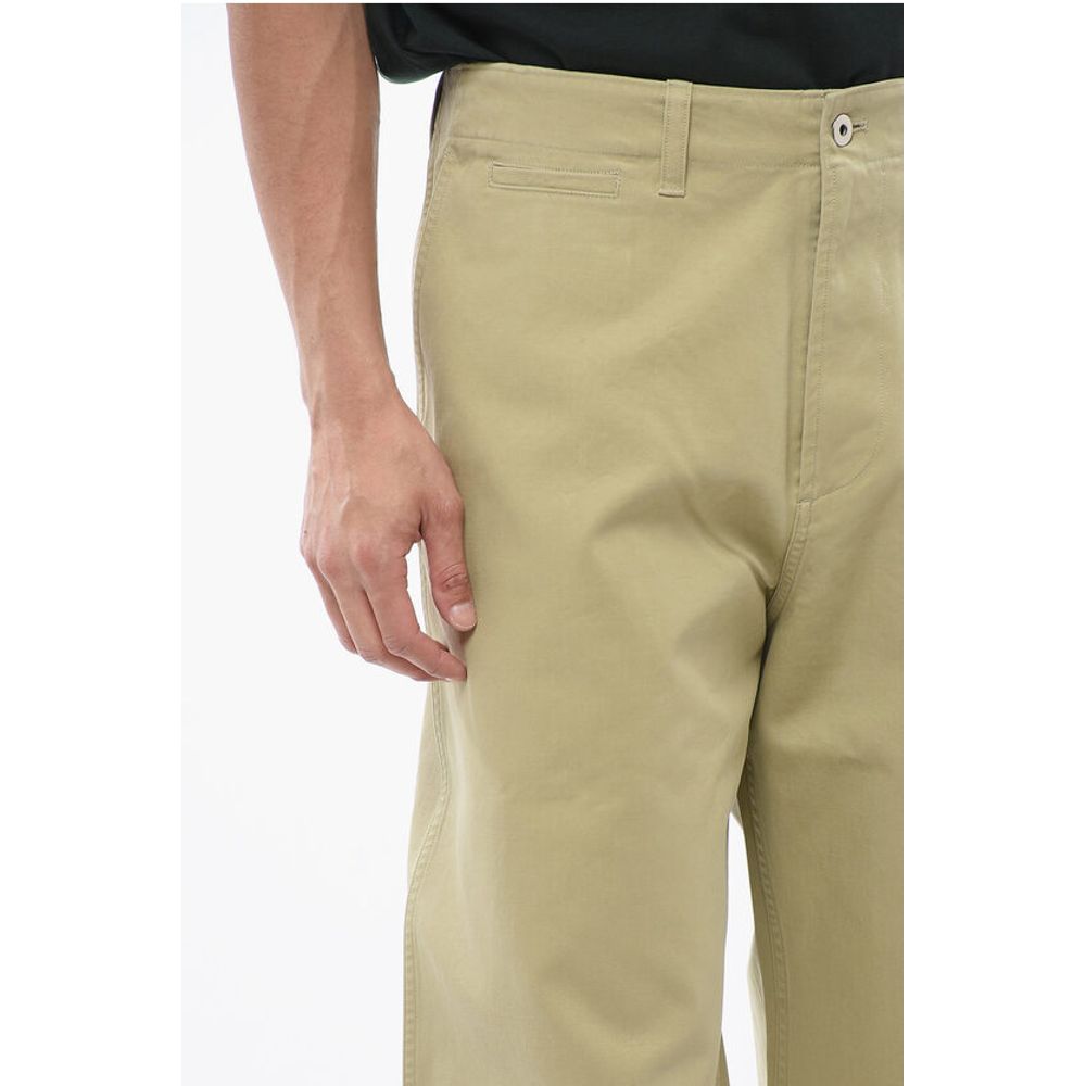 Cotton Wide-leg Pants