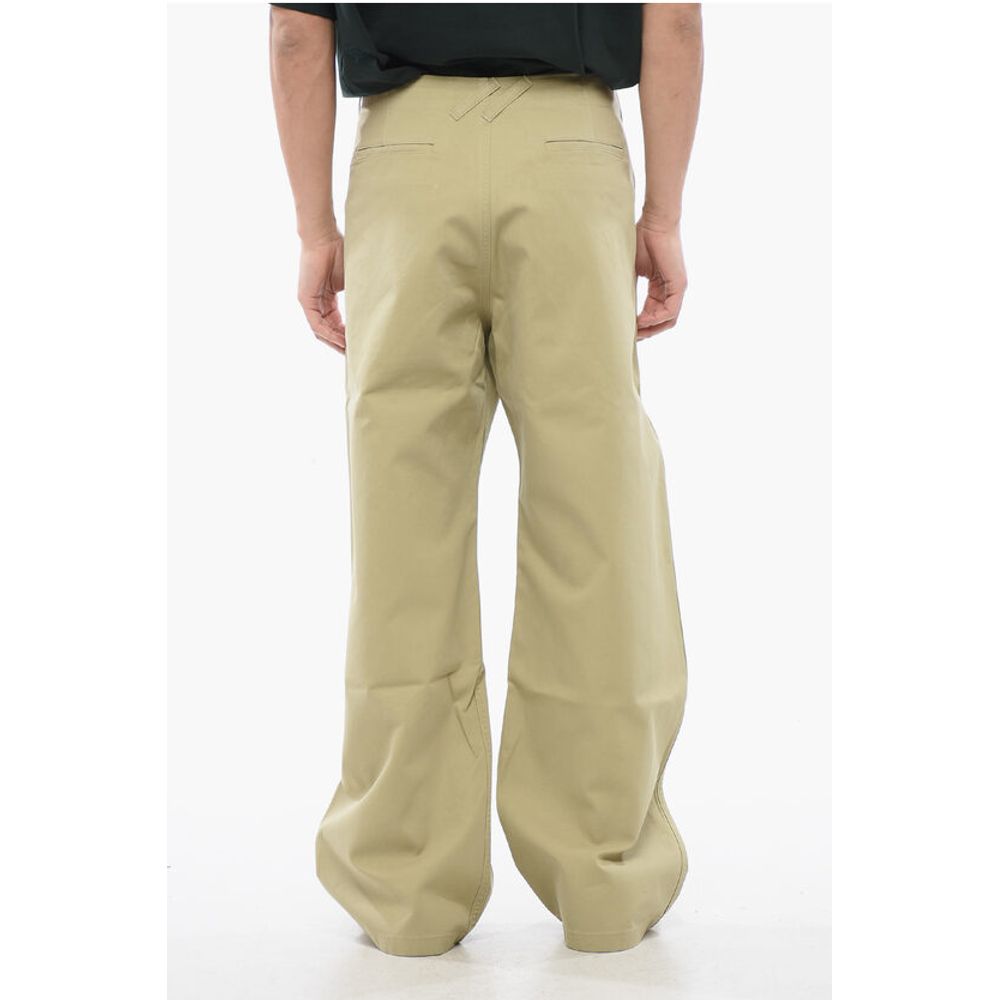 Cotton Wide-leg Pants