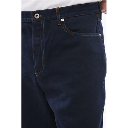 Dark-washed Wide-leg Denims