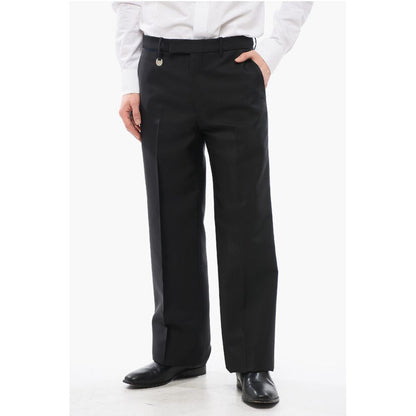 4-Pocketed Silk Blend Pants
