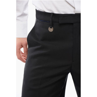 4-Pocketed Silk Blend Pants