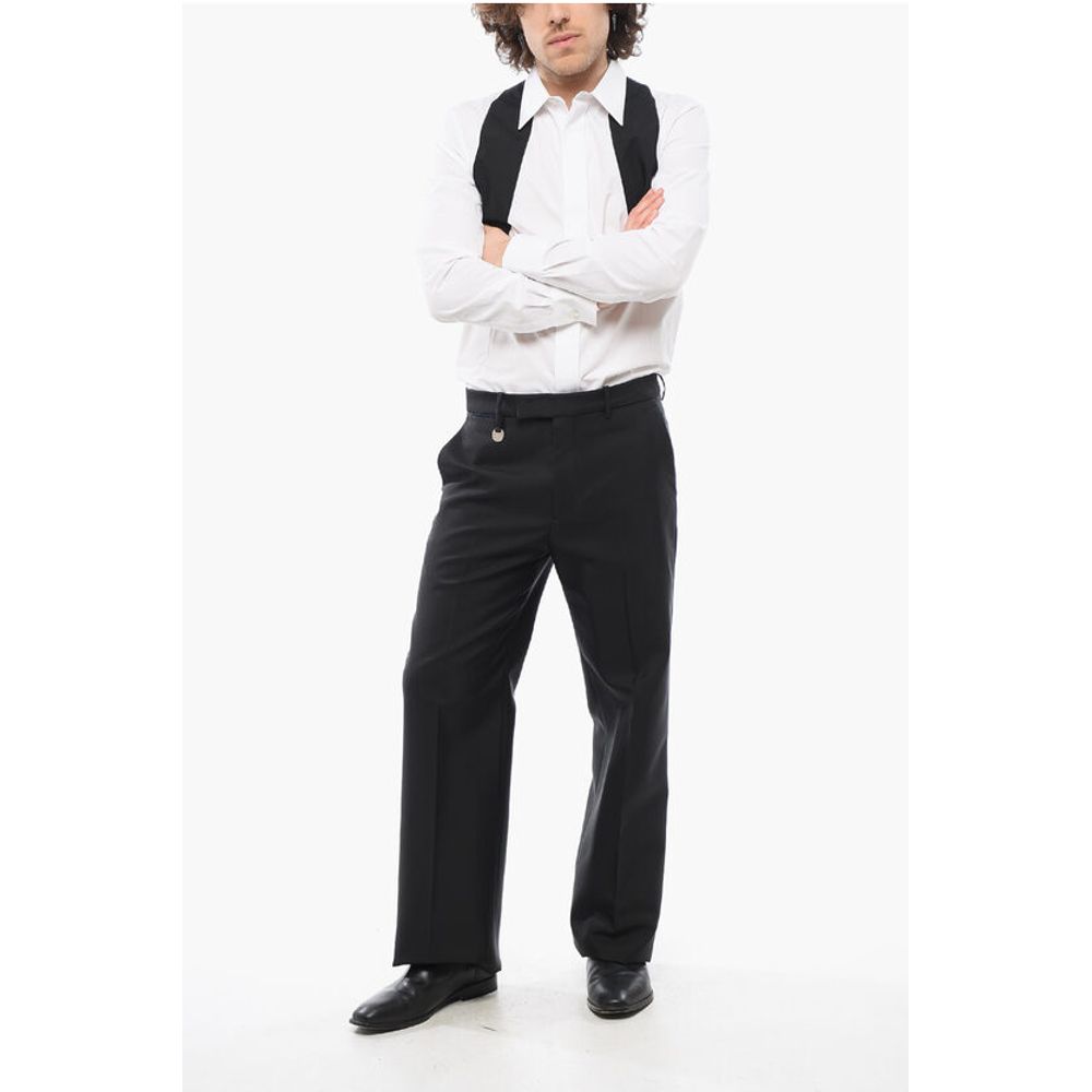 4-Pocketed Silk Blend Pants