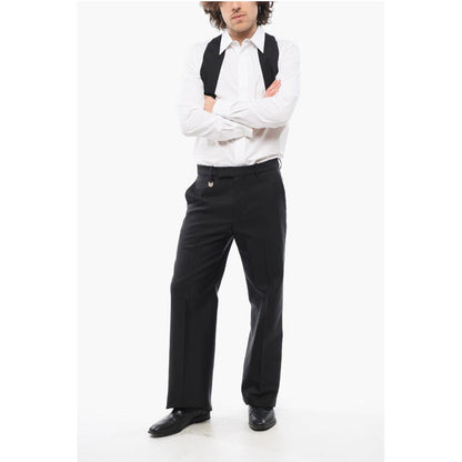 4-Pocketed Silk Blend Pants