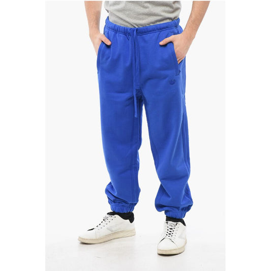 Cotton Joggers with Drawtring Waist