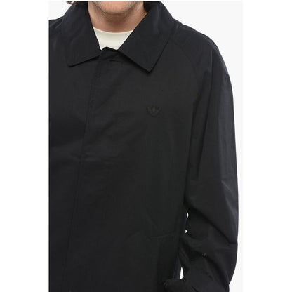 Lightweight Twill Cotton Coat with hidden Closure