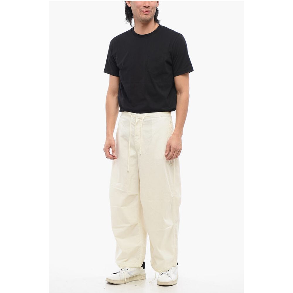 Lightweight Cotton Wide Leg Pants