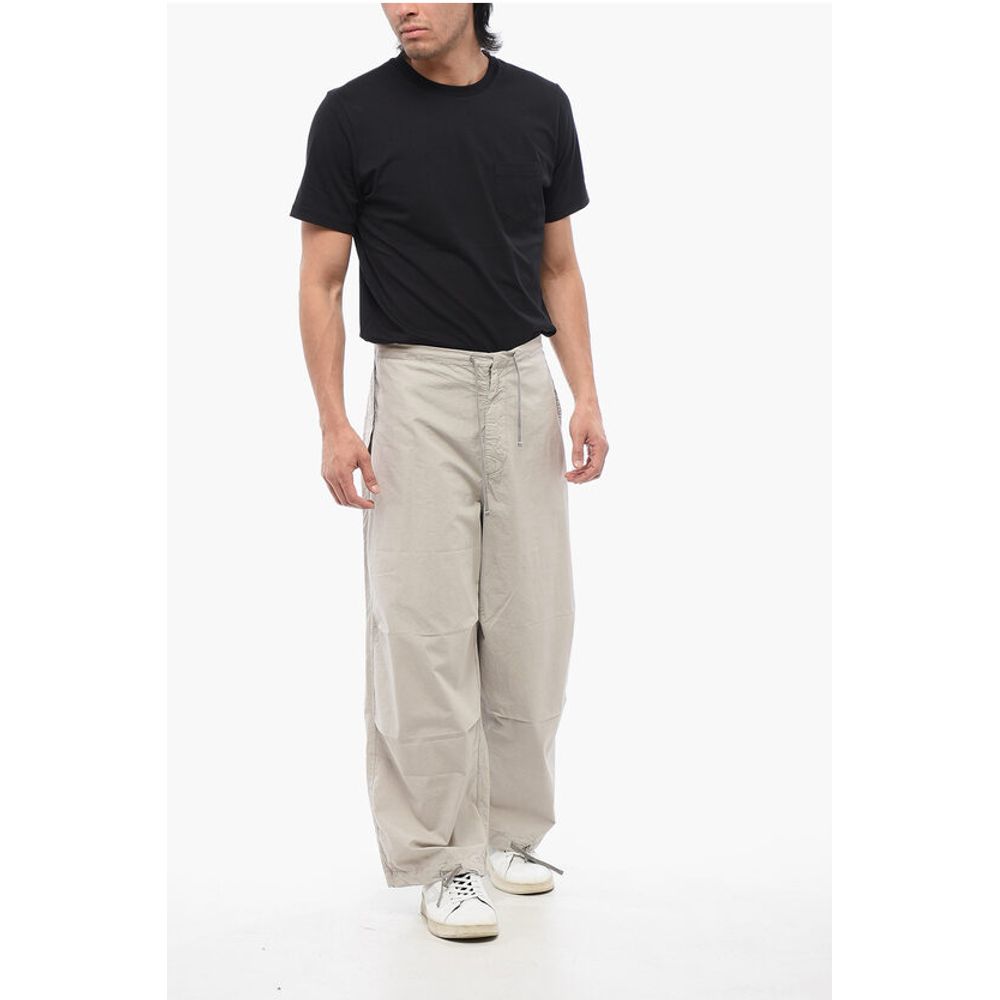 Lightweight Cotton Wide Leg Pants
