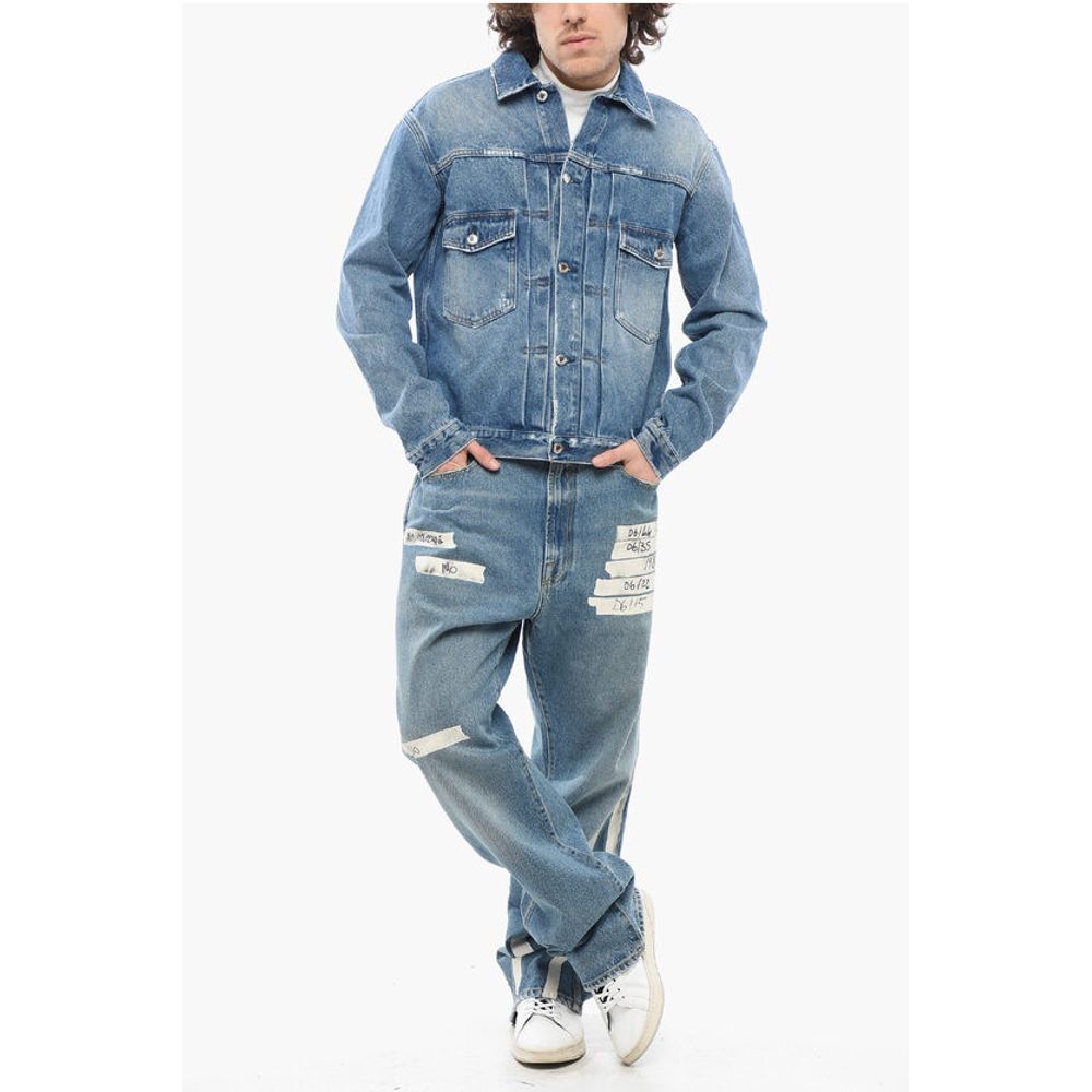 Denim ELU Jacket with Double Breast Pocket