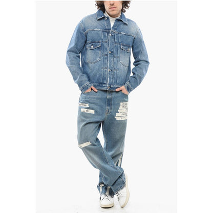Denim ELU Jacket with Double Breast Pocket